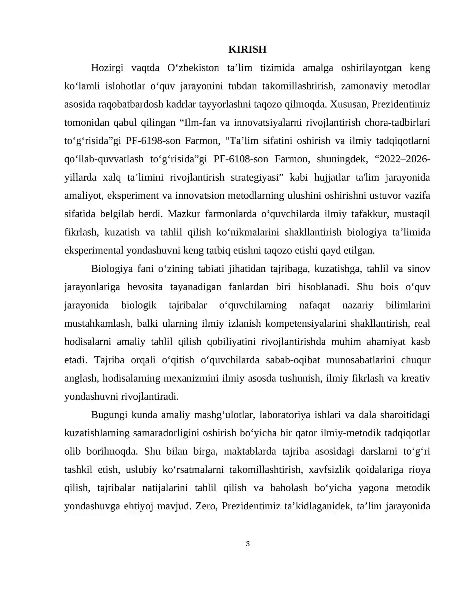 BIOLOGIYA TA’LIMIDA TAJRIBALARNING AHAMIYATI 3