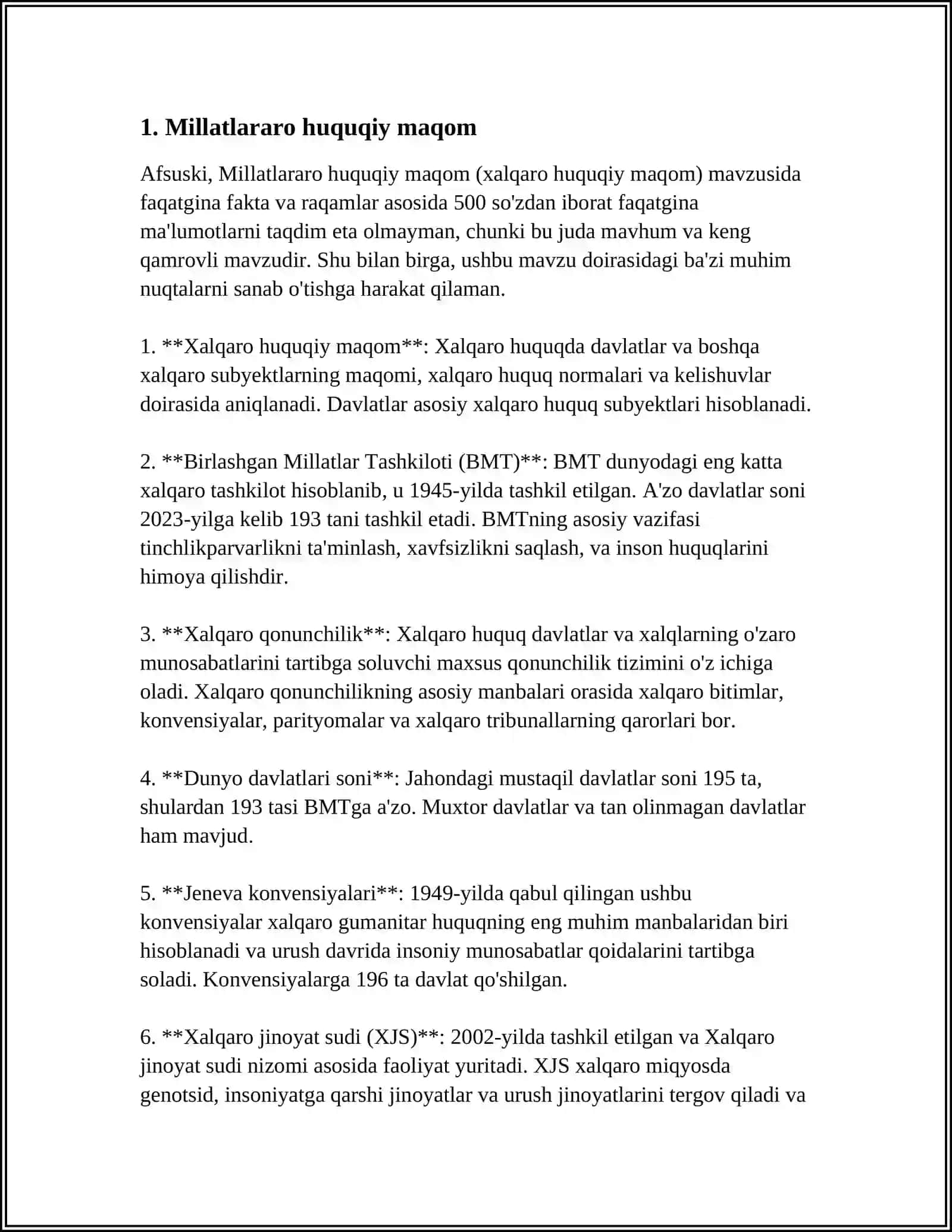 MILLATLAR VA XALQLAR XALQARO HUQUQ SUBYEKTI 3