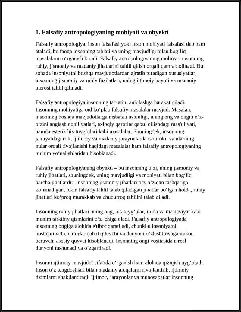 FALSAFIY ANTROPOLOGIYA (INSON FALSAFASI) 3