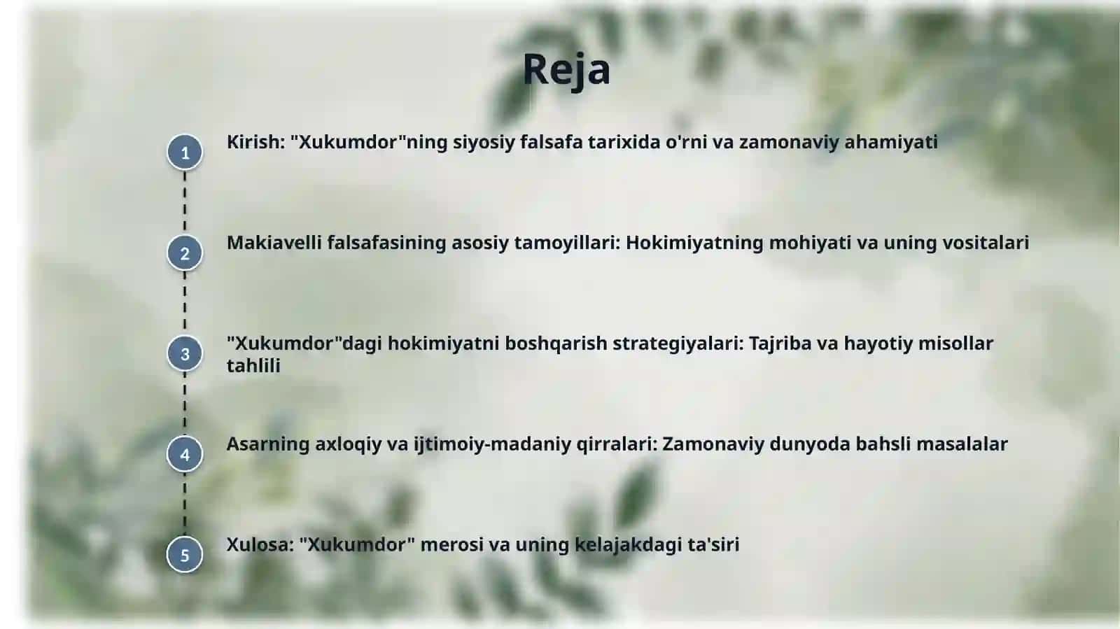 Makiavellining"Xukumdor"asari 3