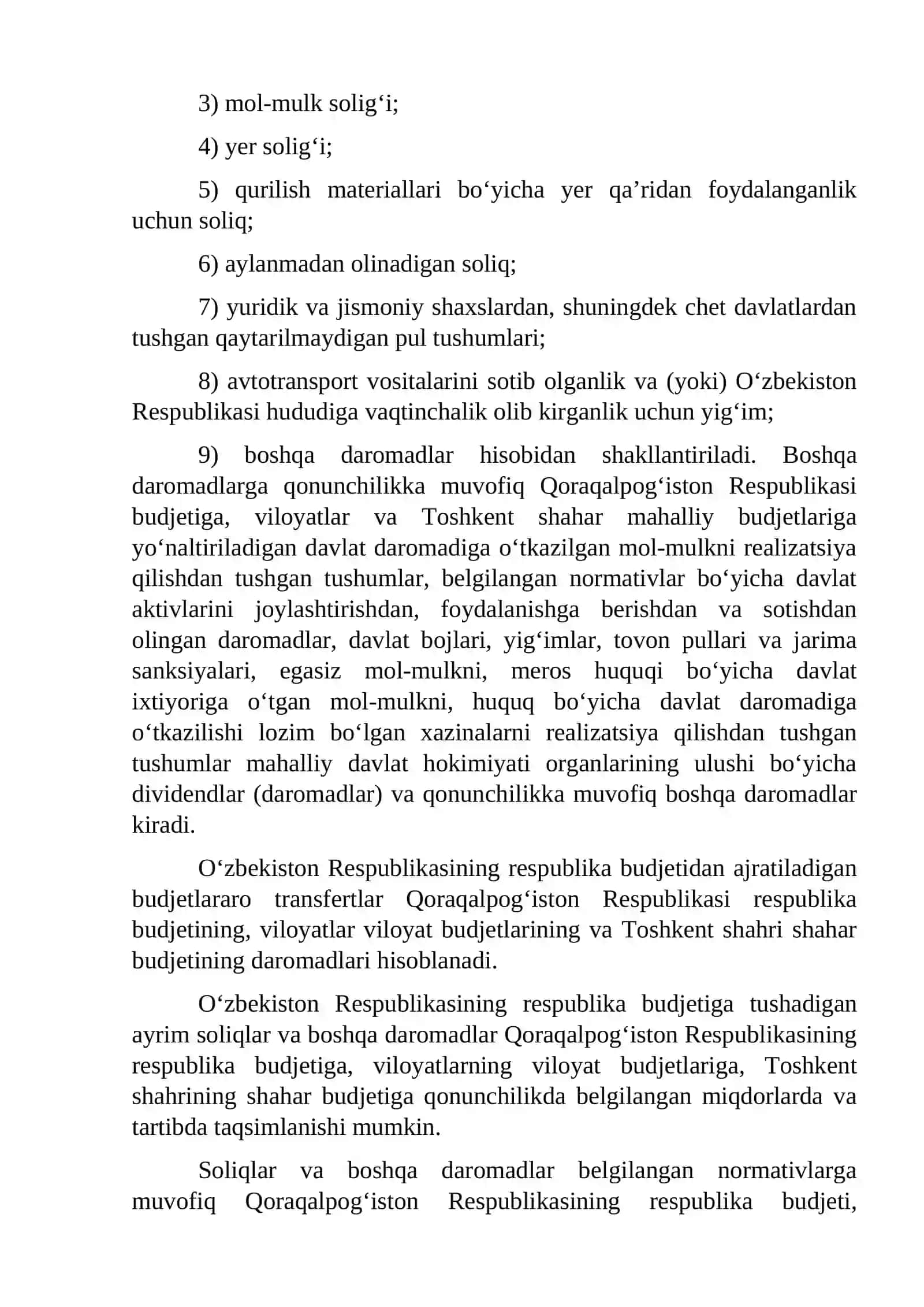 Davlat budjeti daromadlar tizimi 3