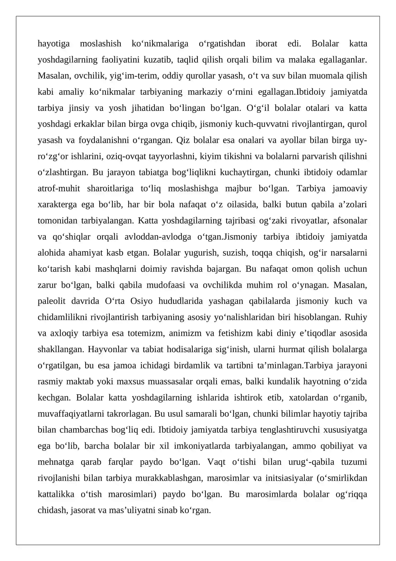 Tarbiya nazariyasining tarixi 3