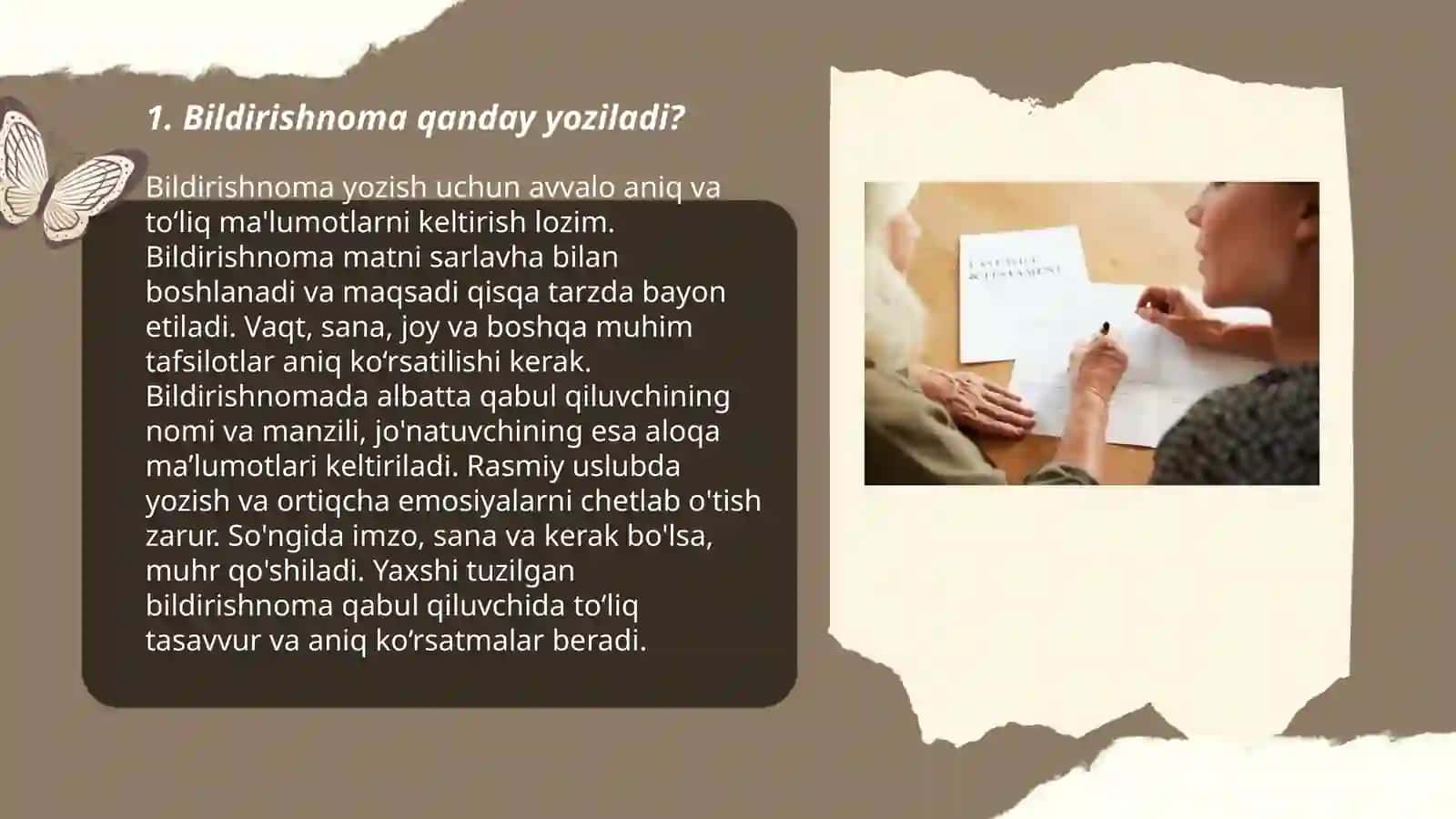 Bildirishnoma, dalolatnoma, vasiyatnoma 3