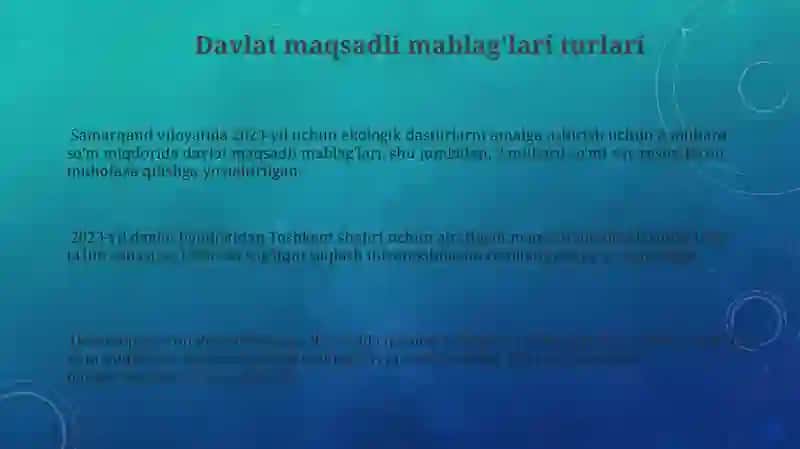 Davlat budjeti va davlat maqsadli jamg’armalari 3