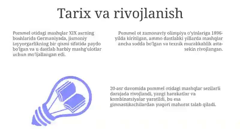 Gimnastika. Dastakli otda bajariladigan mashqlar 3