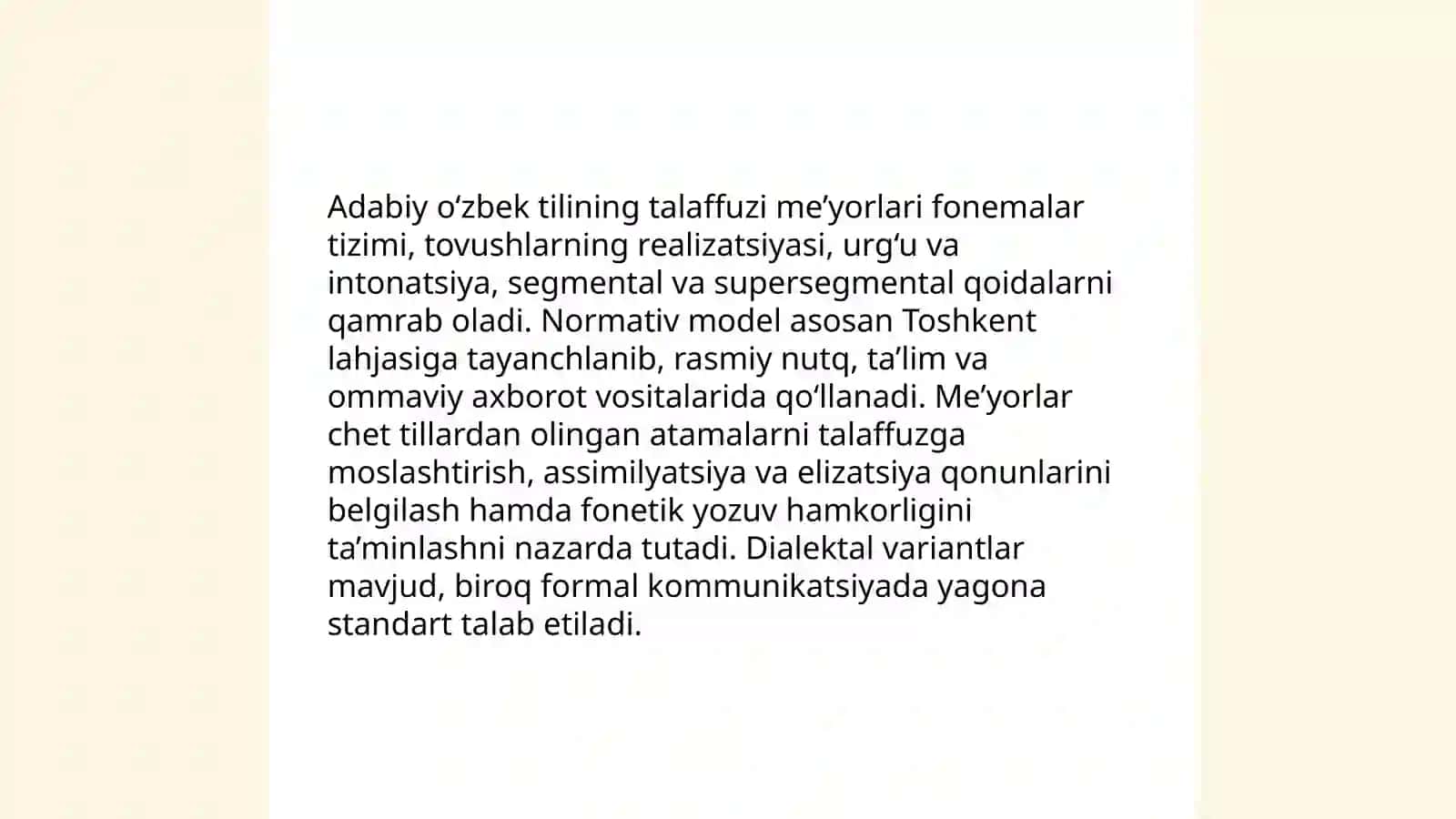 O’zbek adabiy tilining talaffuzi me’yerlari 3