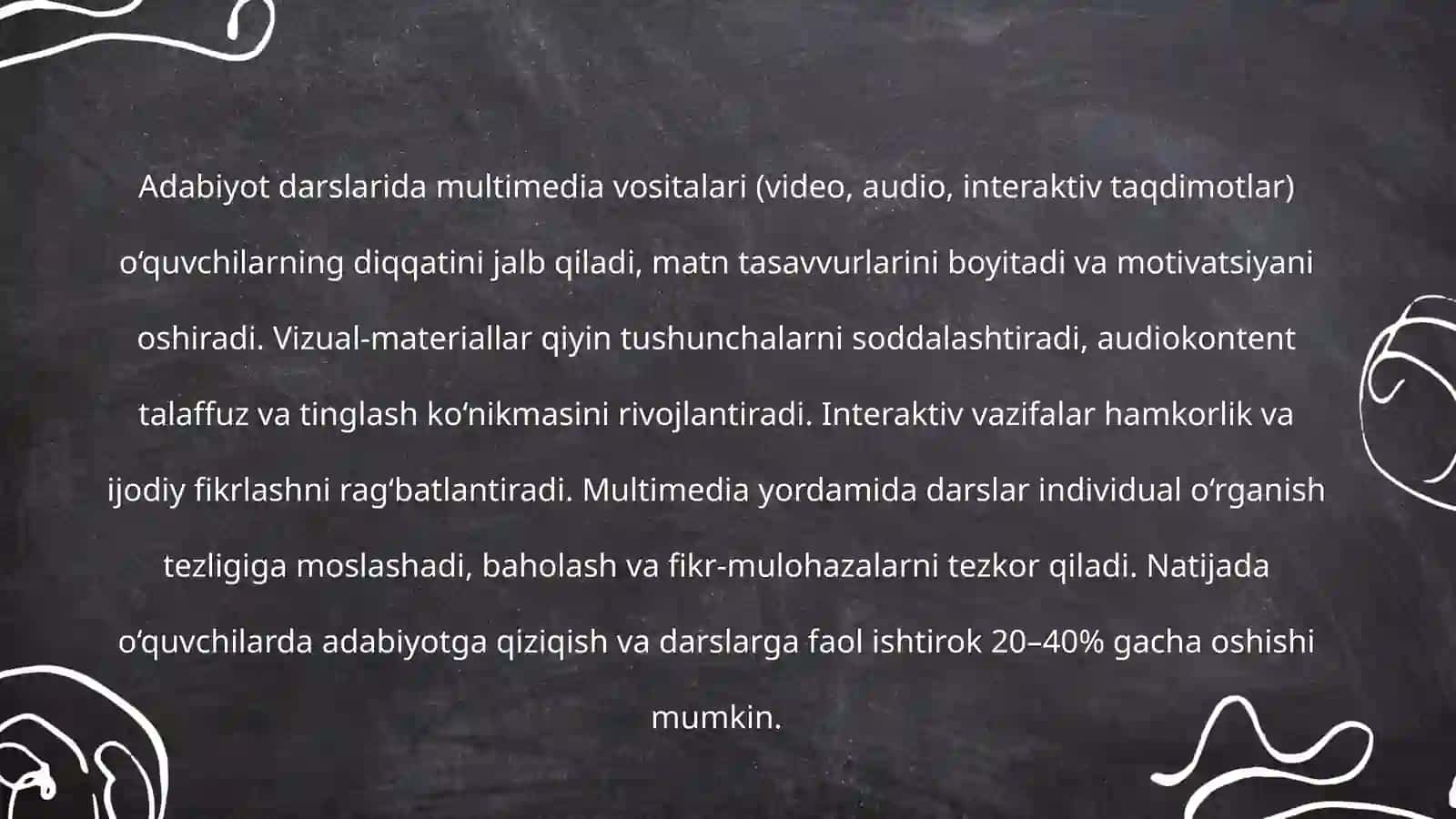 O’ZBEK ADABIYOTNI O’QITISH METODIKASI FANIDAN 3