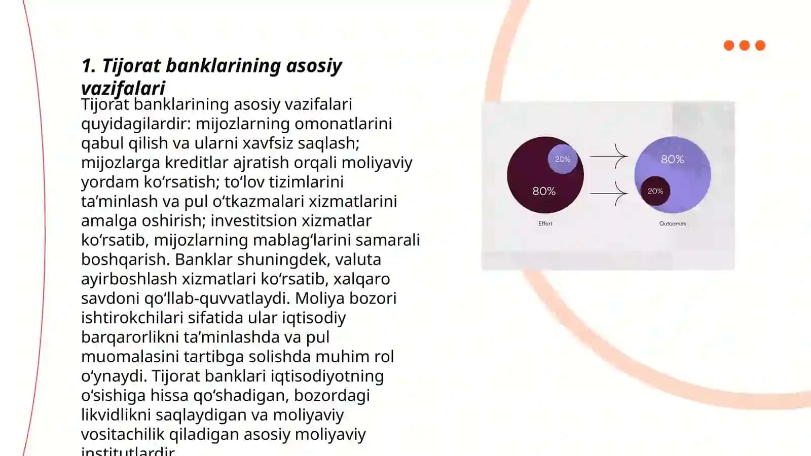 Tijorat banklari va ular faoliyatini rivojlantirishning asosiy yo'nalishlari 3