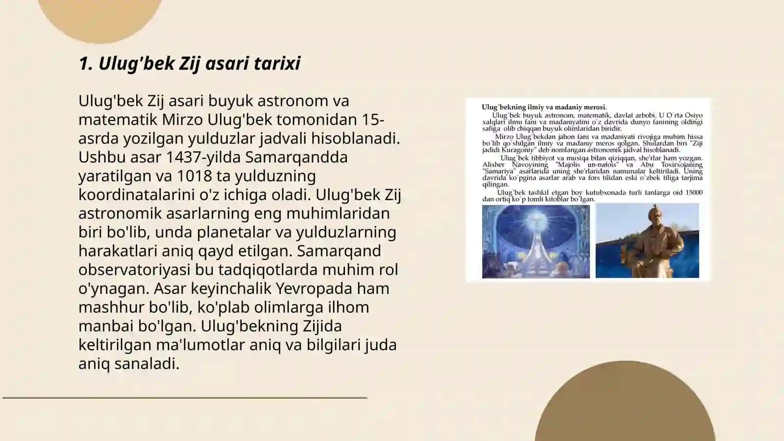 Ulug'bek Zij asari va uning Yevropadagi tarjimalari 3