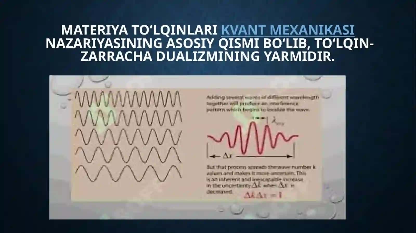 Atomfizikasi fanidan mustaqil ta'lim 3