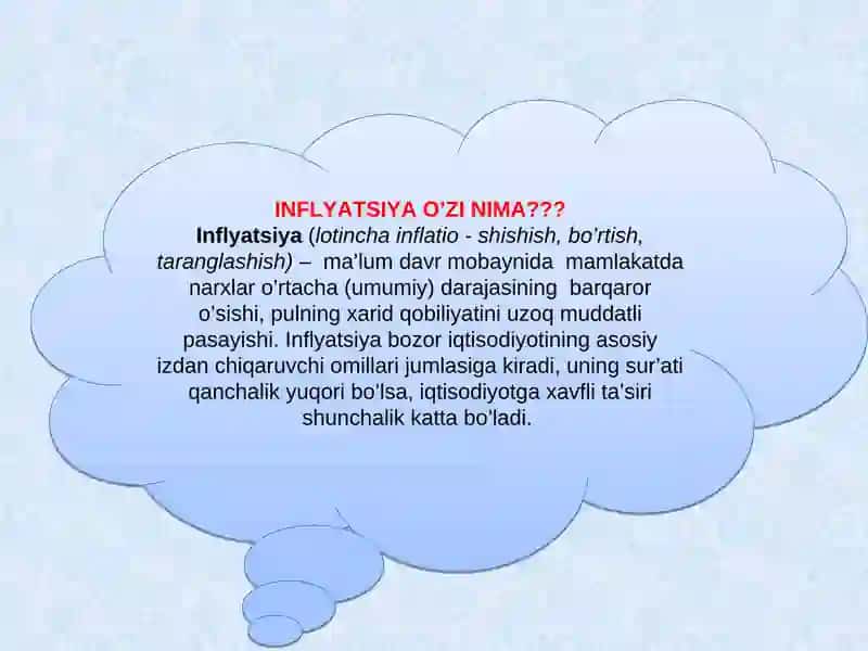 Pul va inflyatsiya 3
