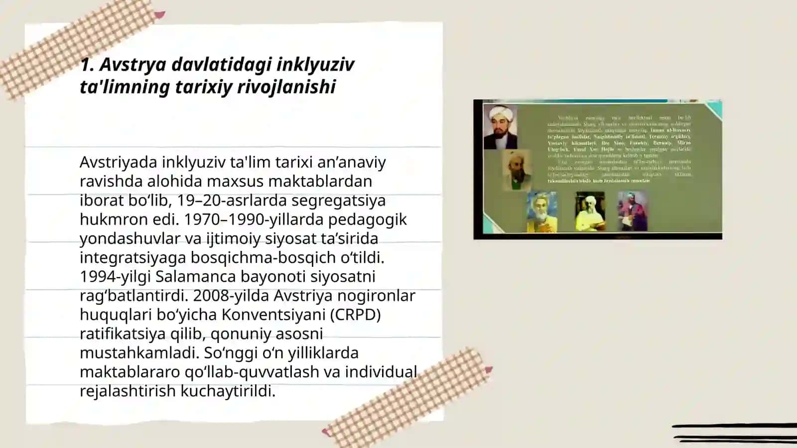 Avstrya davlatidagi inklyuziv ta'lim tizimini o'rganish 3