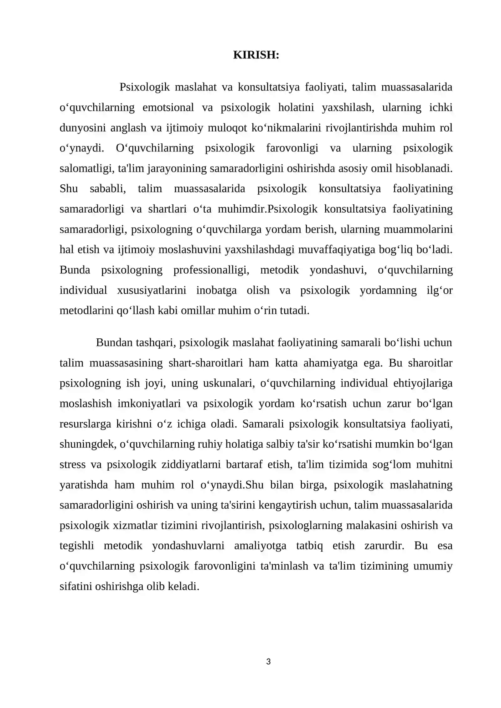 TA’LIM MUASSASASI PSIXOLOGINING PSIXOLOGIK KONSULTATSIYA FAOLIYATINI SAMARADORLIK VA SHARTLARI 3