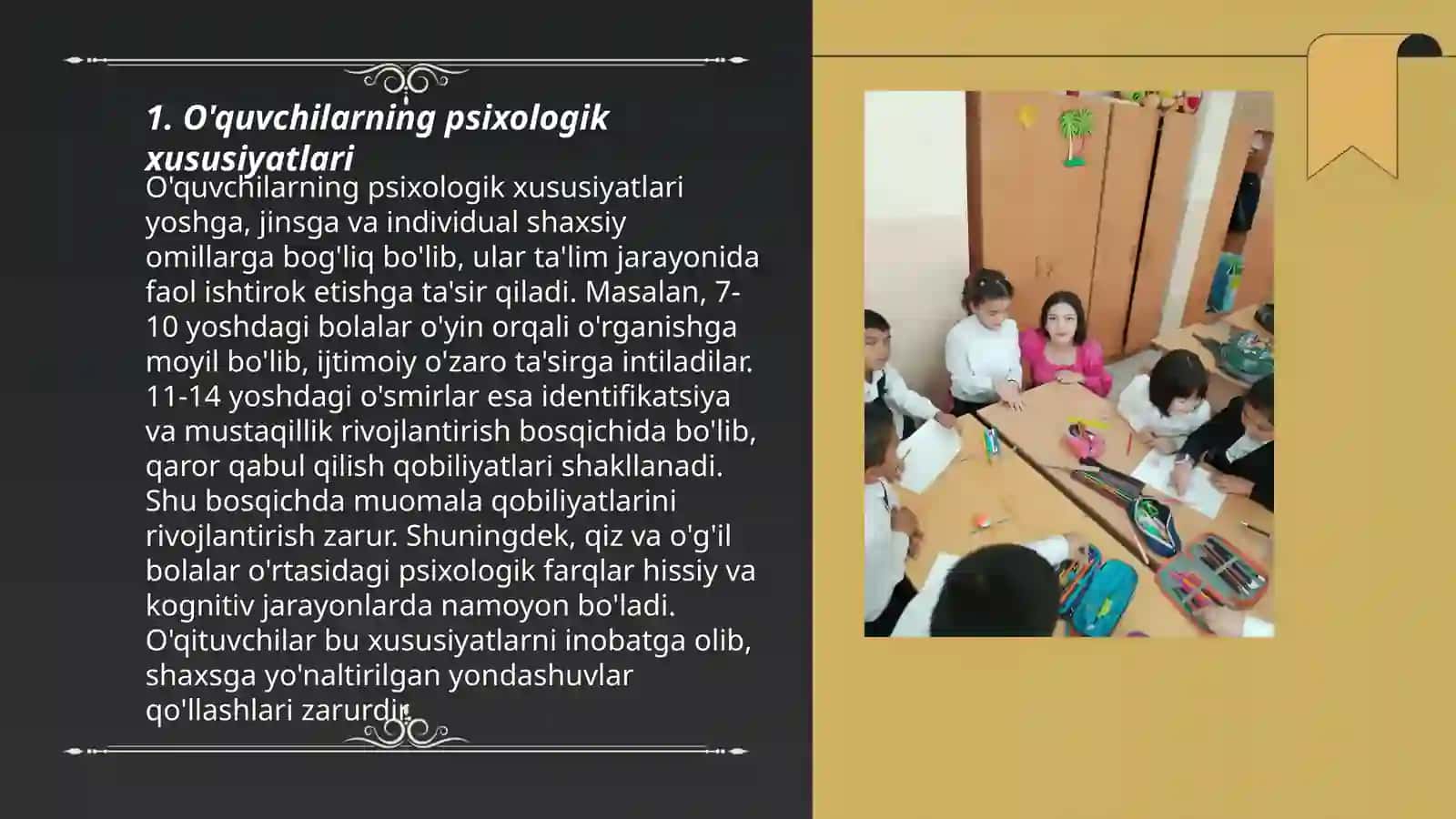 O'quvchilarni oʻrganish metodikasi 3
