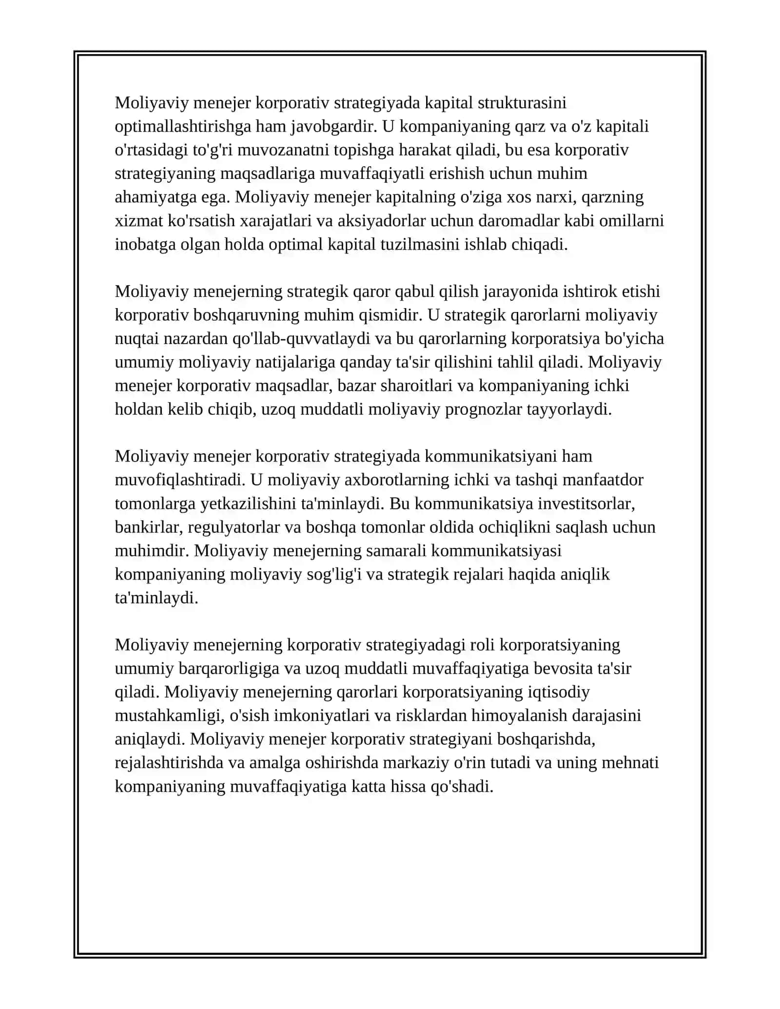 KORPORATIV TUZILMALARDA MOLIYAVIY MENEJERINING ROLI 3
