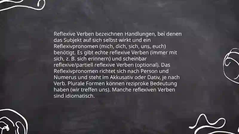 Reflexive Verben und deren Verwendung 3