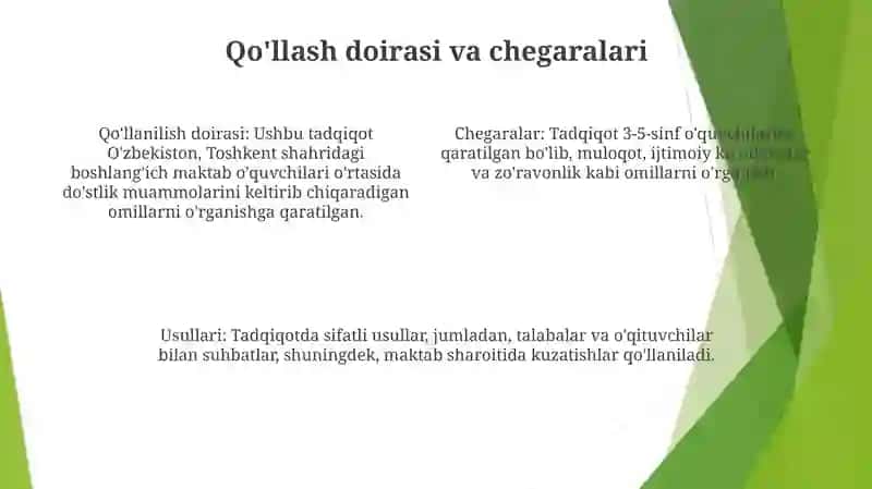 Dostonchilik Muammolarini O'Rganish 3