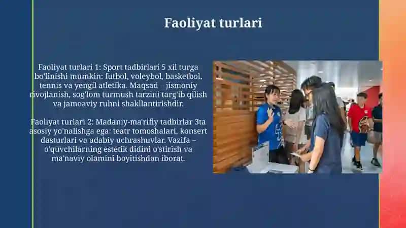 Darsdan tashqari mashg‘ulotlarni o‘tkazish senariylari 3