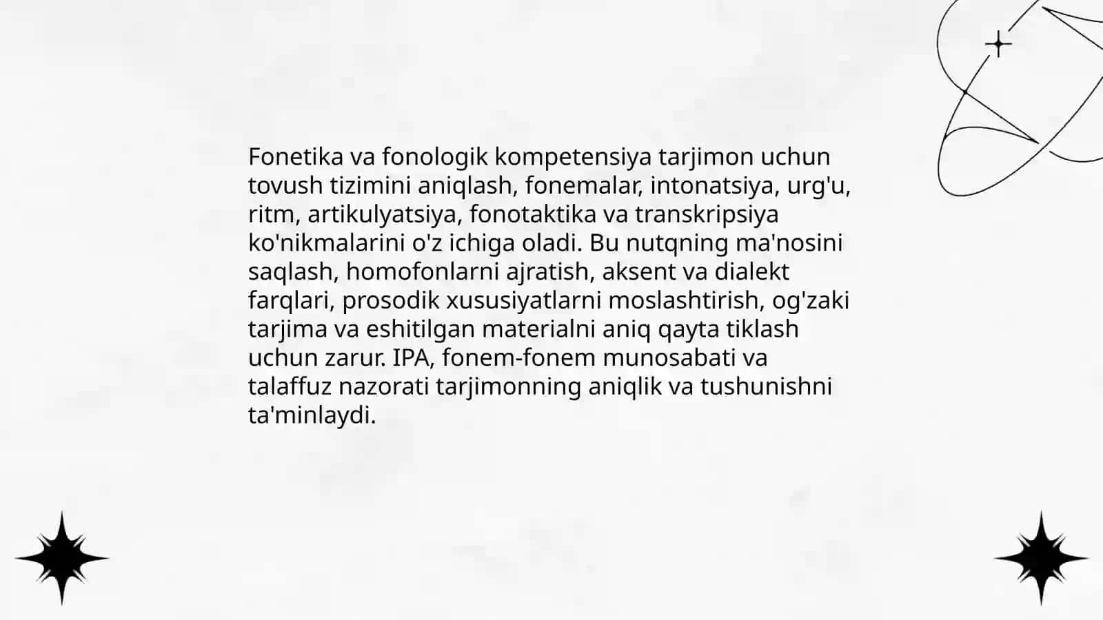 Tarjimonning lingvistik kompetensiyalari 3