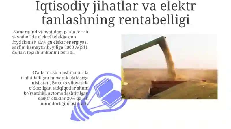 Ekinlar turiga qarab g'alvirlash tanlash mashinasi 3