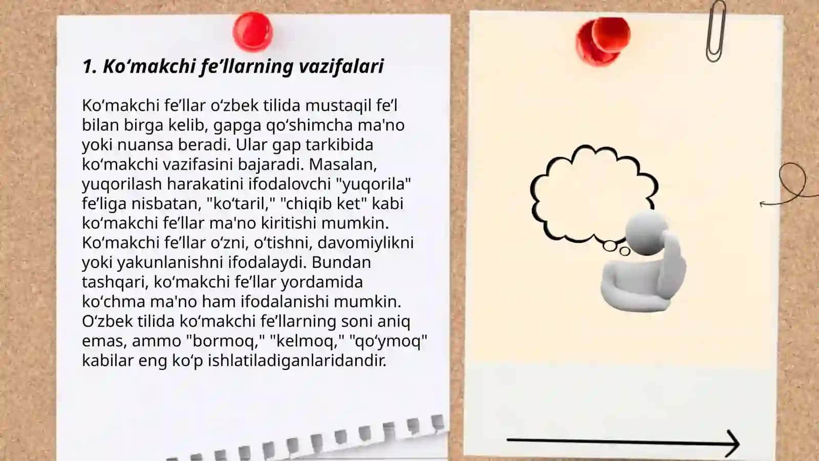 Koʻmakchi fe’llar 3