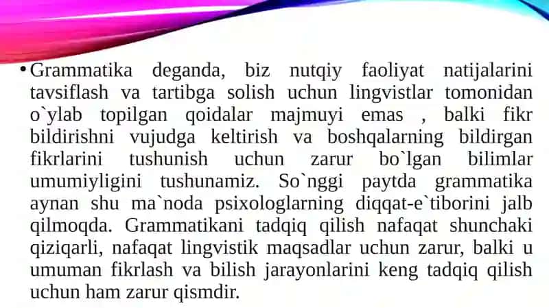 Nutqning Grammatik qurilishini shakllantirish metodikasi 3