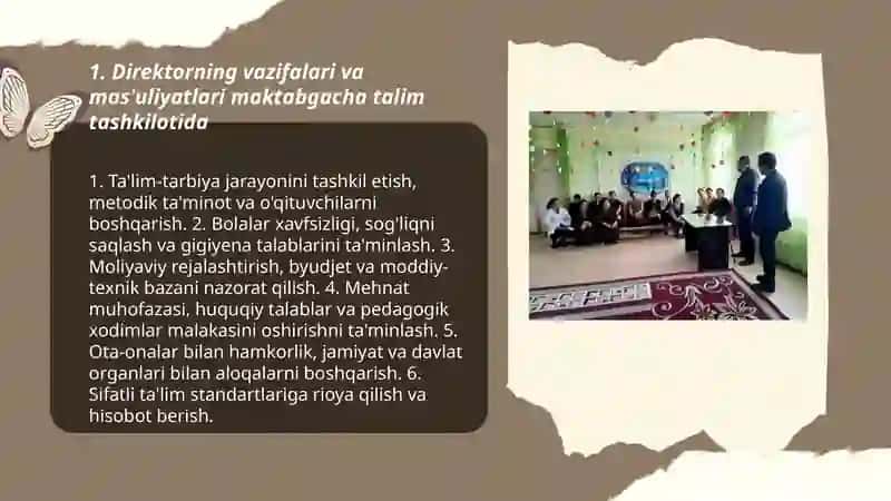 Direktor maktabgacha talim tashkiloti menejeri 3