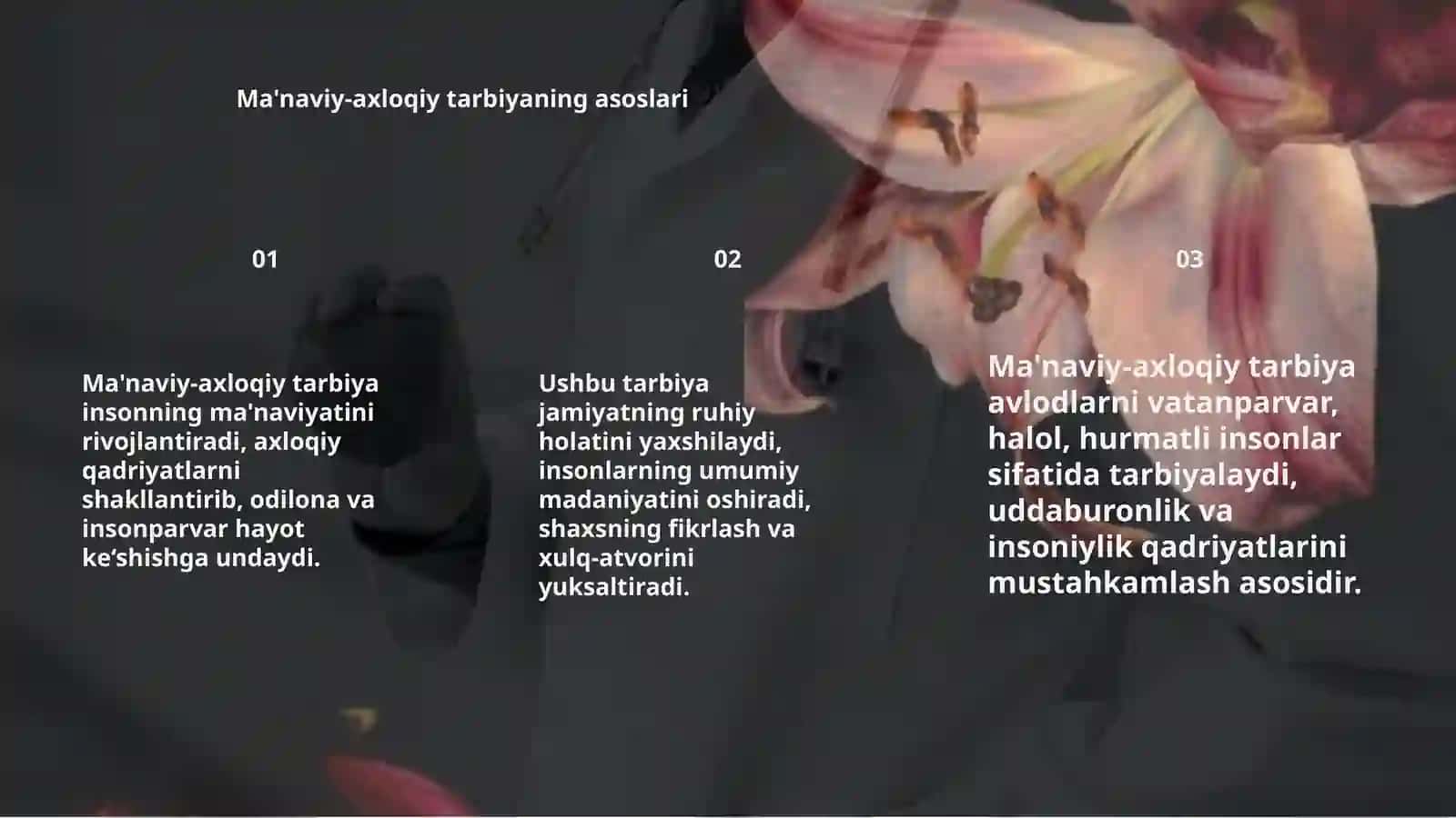 Ma'naviy axloqiy tarbiya, mehnat tarbiyasi 3