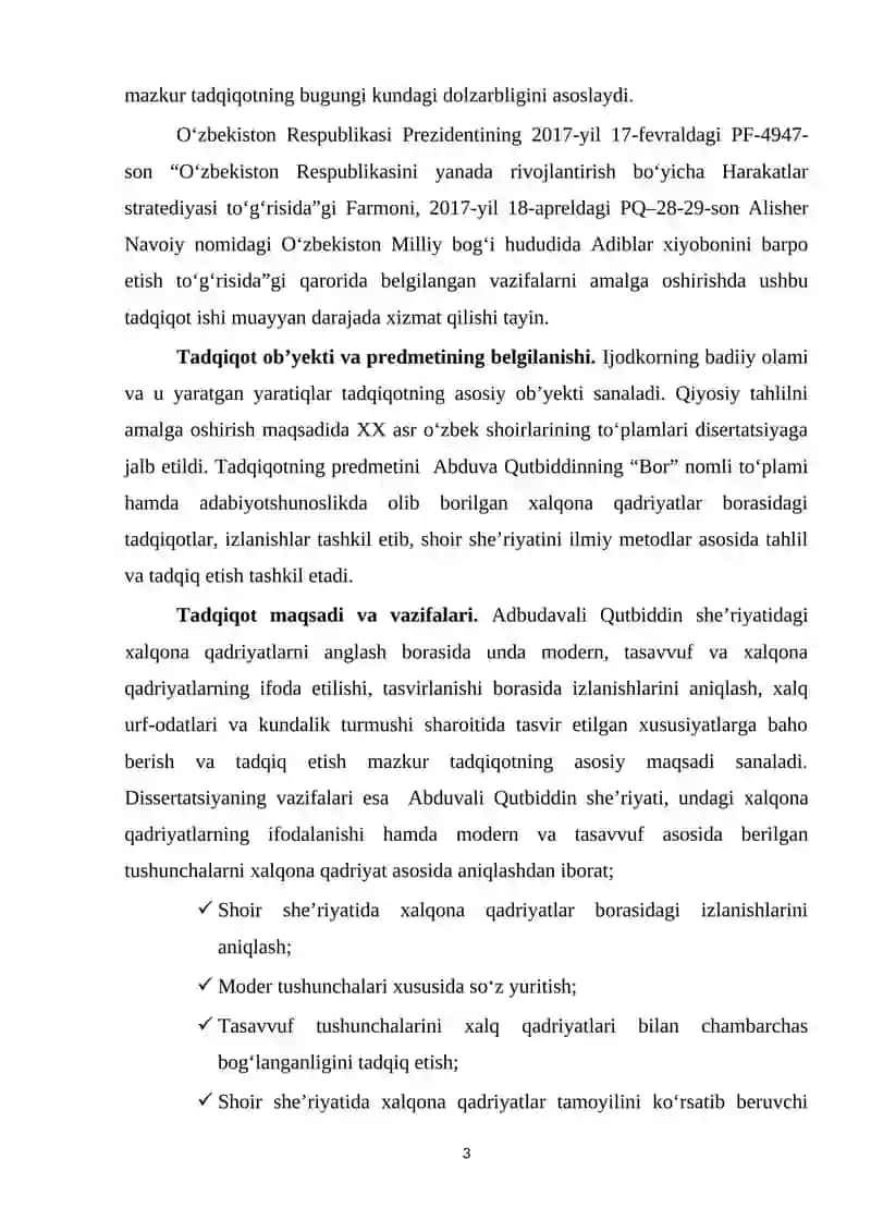 ABDUVALI QUTBIDDIN SHE’RIYATIDA MILLIY QADRIYATLAR 3