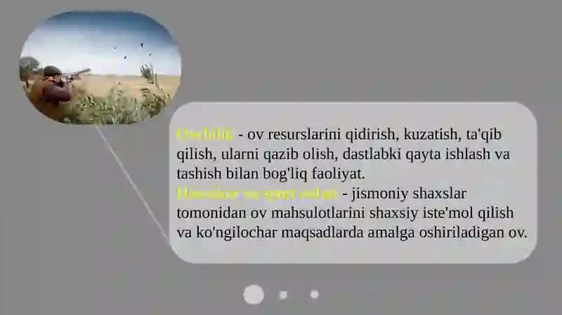 Ovchilar uyi va baliqchilar uyi faoliyati 3