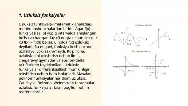Funksiyalarning uzluksiz moduli 3