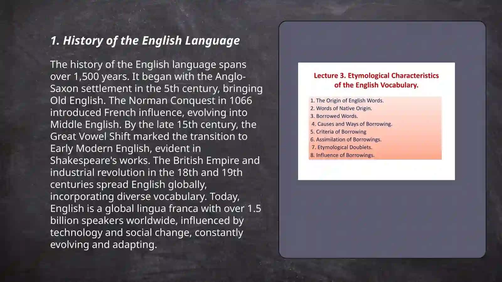 Etymology 3