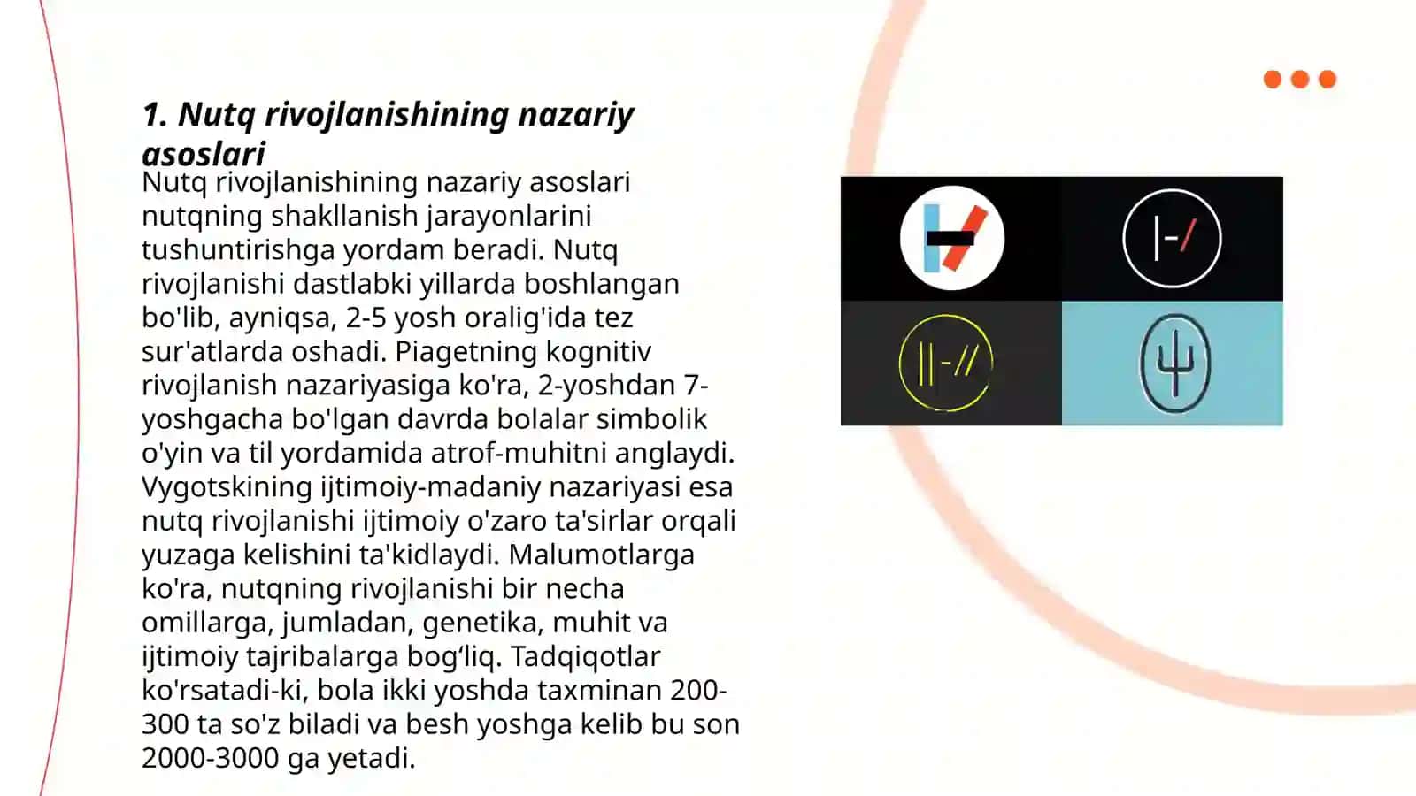 Nutq rivojlanishining boshlang'ich bosqichlari 3