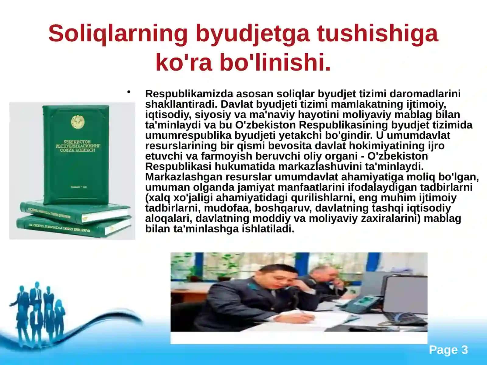 Soliqlar byudjet tizimi 3