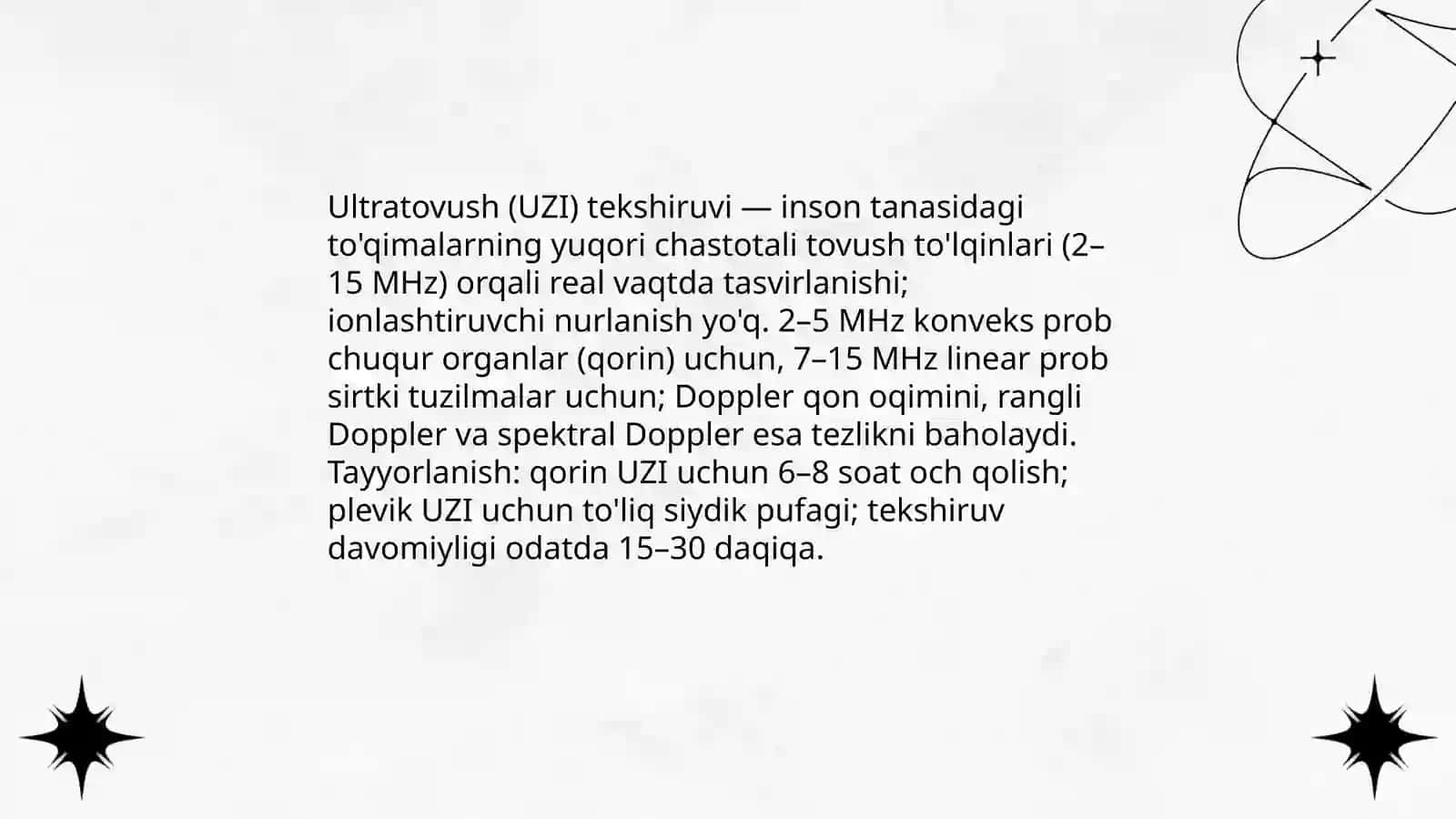Ultratovush (UZI) tekshiruvi 3