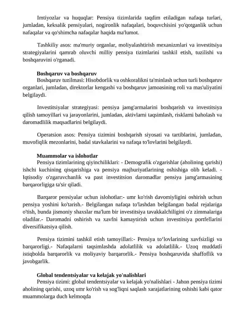 Milliy Pensiya Tizimlarining Mazmuni Va Tashkil Etishning Asosiy Tamoyillari 3