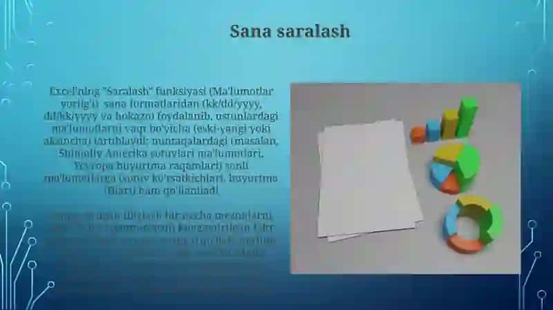 Ms Excel dasturida maʼlumotlarni saralash va filtr qilish 3