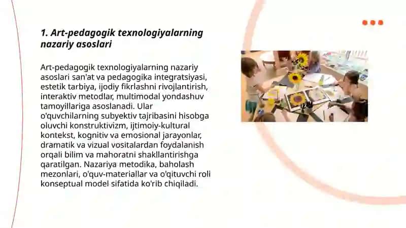 Art-pedagogik texnologiyalar 3
