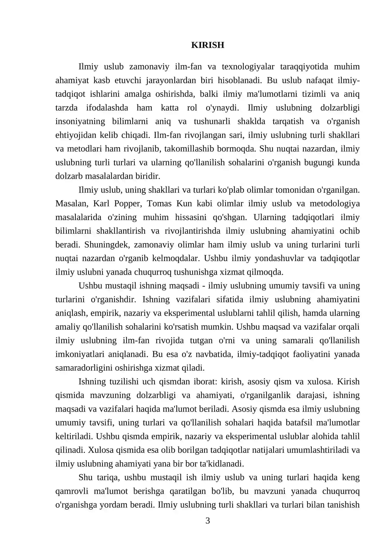 NODIRNING DINSHUNOSLIK FANIDAN TAYYORLAGAN 1-KURS TALABASI 3