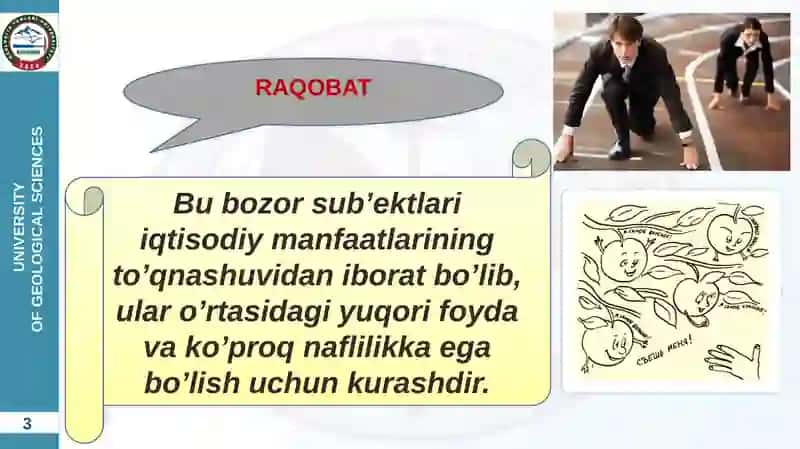 RAQOBAT VA MONOPOLIYA. NARXNING MOHIYATI VA SHAKLLANISH XUSUSIYATLARI 3