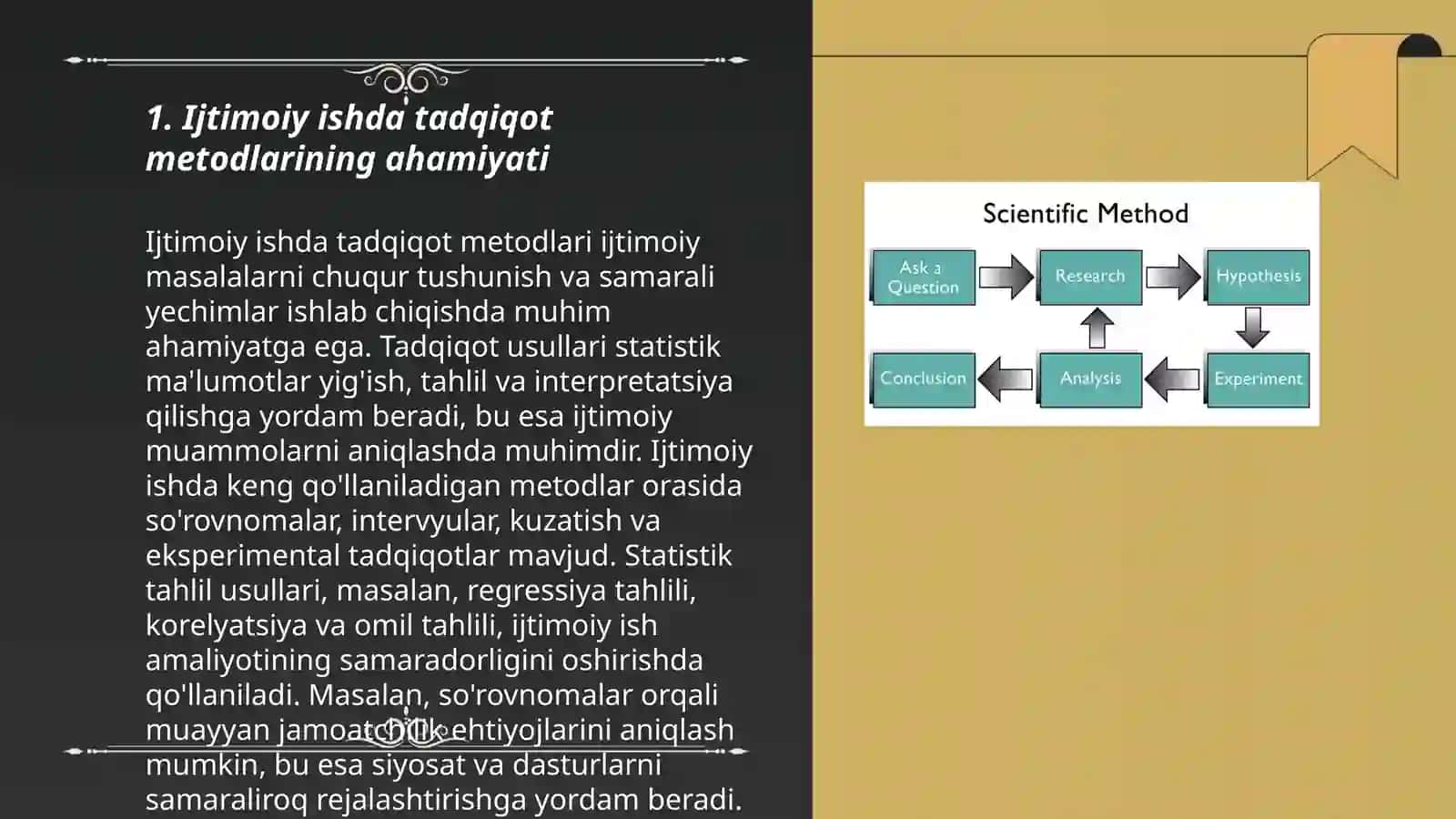 Ijtimoiy ishda tadqiqod metodlarining nazariy asoslari 3