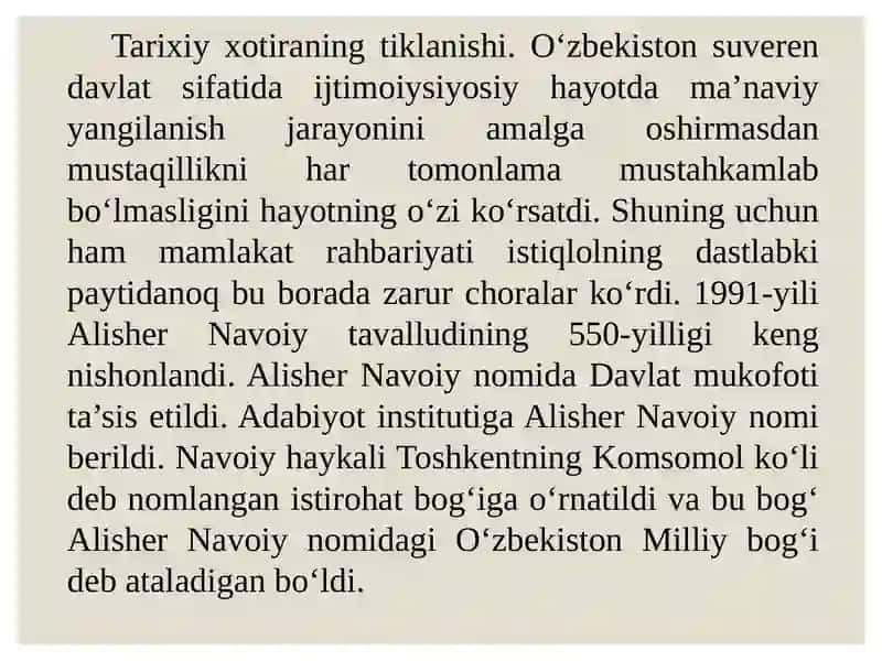 O‘zbekiston yangi tarixi 3