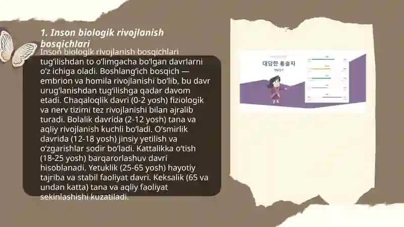 Insonning biologik va ijtimoiy rivojlanishi 3