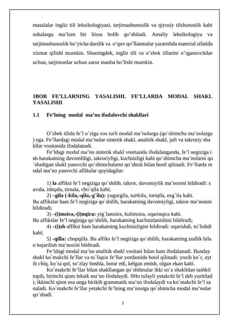 Tarjimada fe'llarni leksik tuzatilish usullari 3