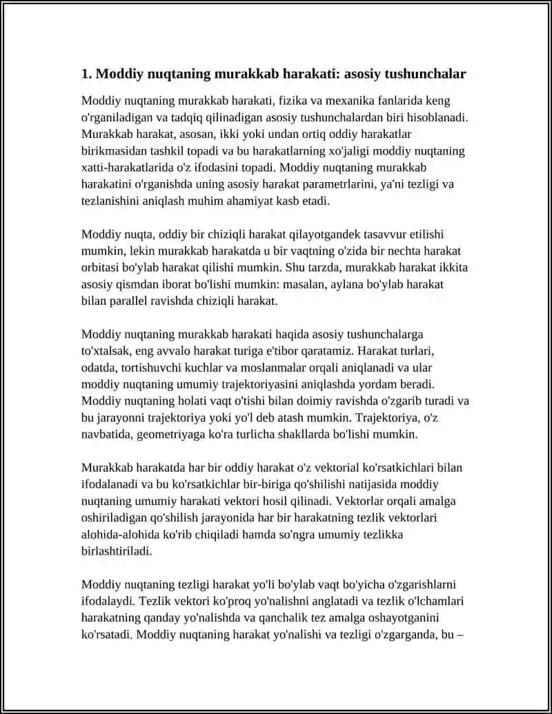 MODDIY NUQTANING MURAKKAB XARAKATI 3