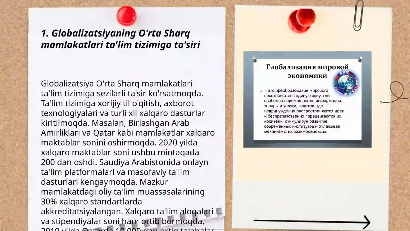 Globalizatsiya va komparativistik pedagogika.Yaqin va òrta sharq mamlakatlarini misolida 3