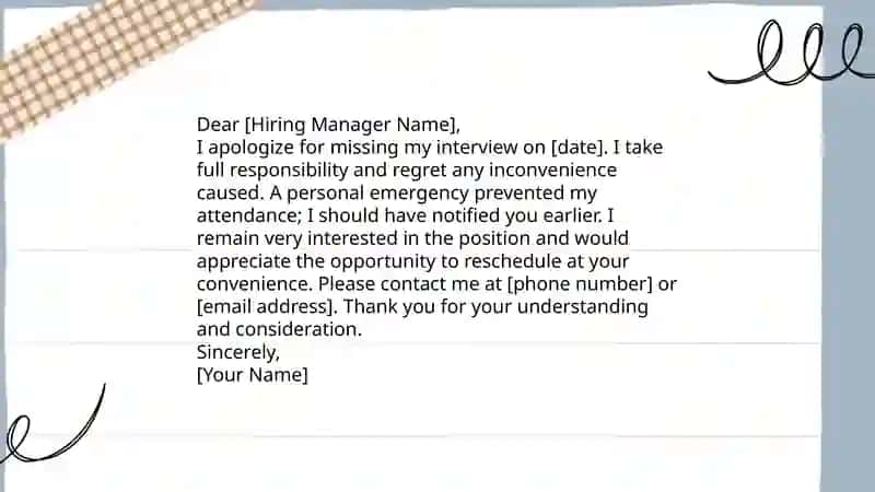 Appology letter 3