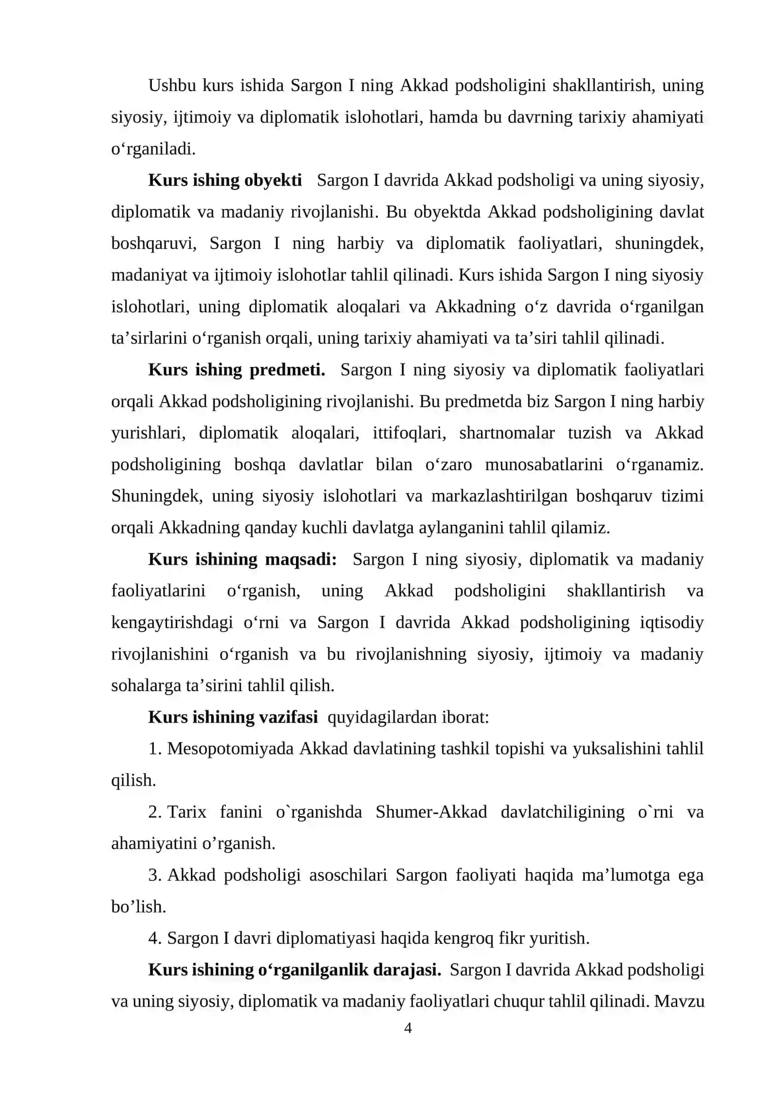 SARGON I DAVRIDA AKKAD PODSHOLIGI 3