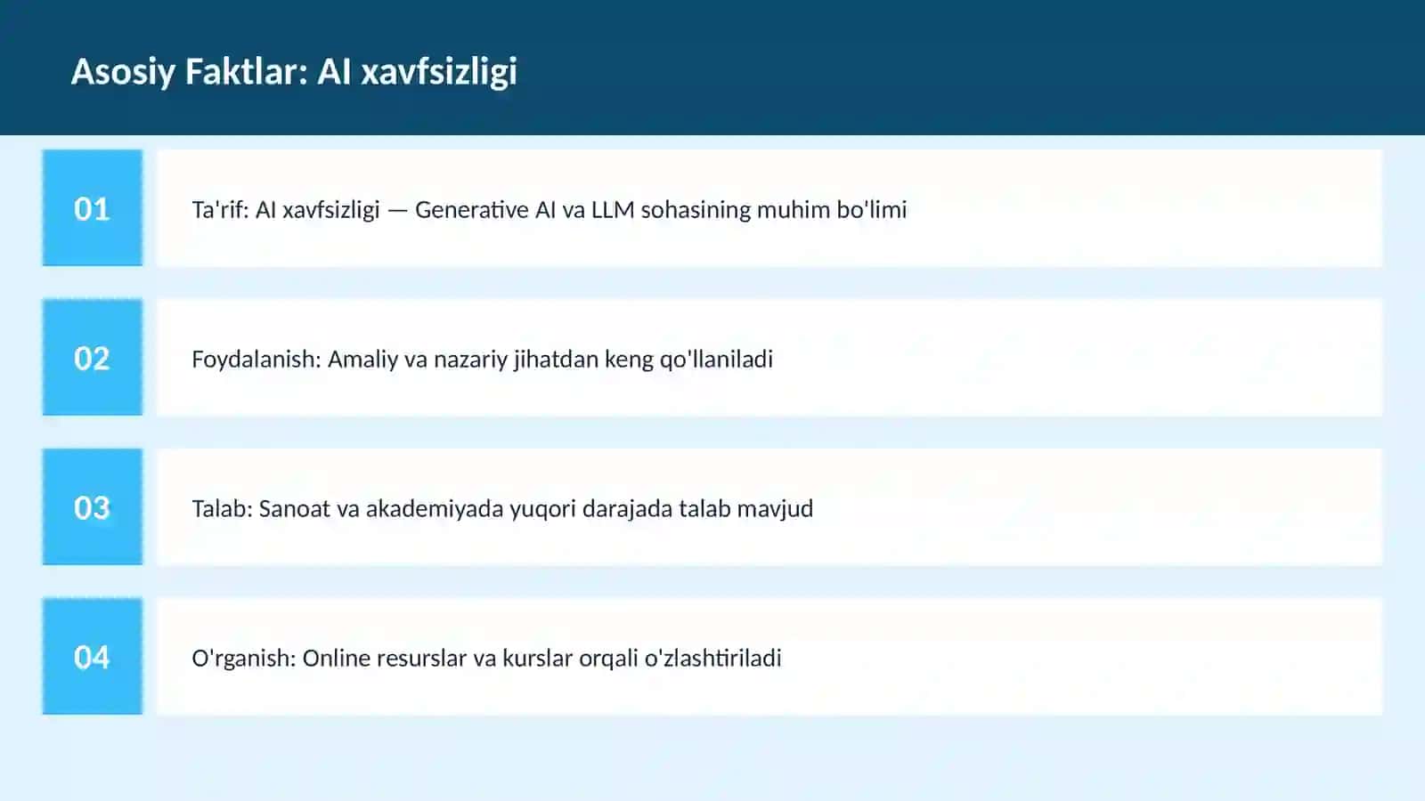AI xavfsizligi 3