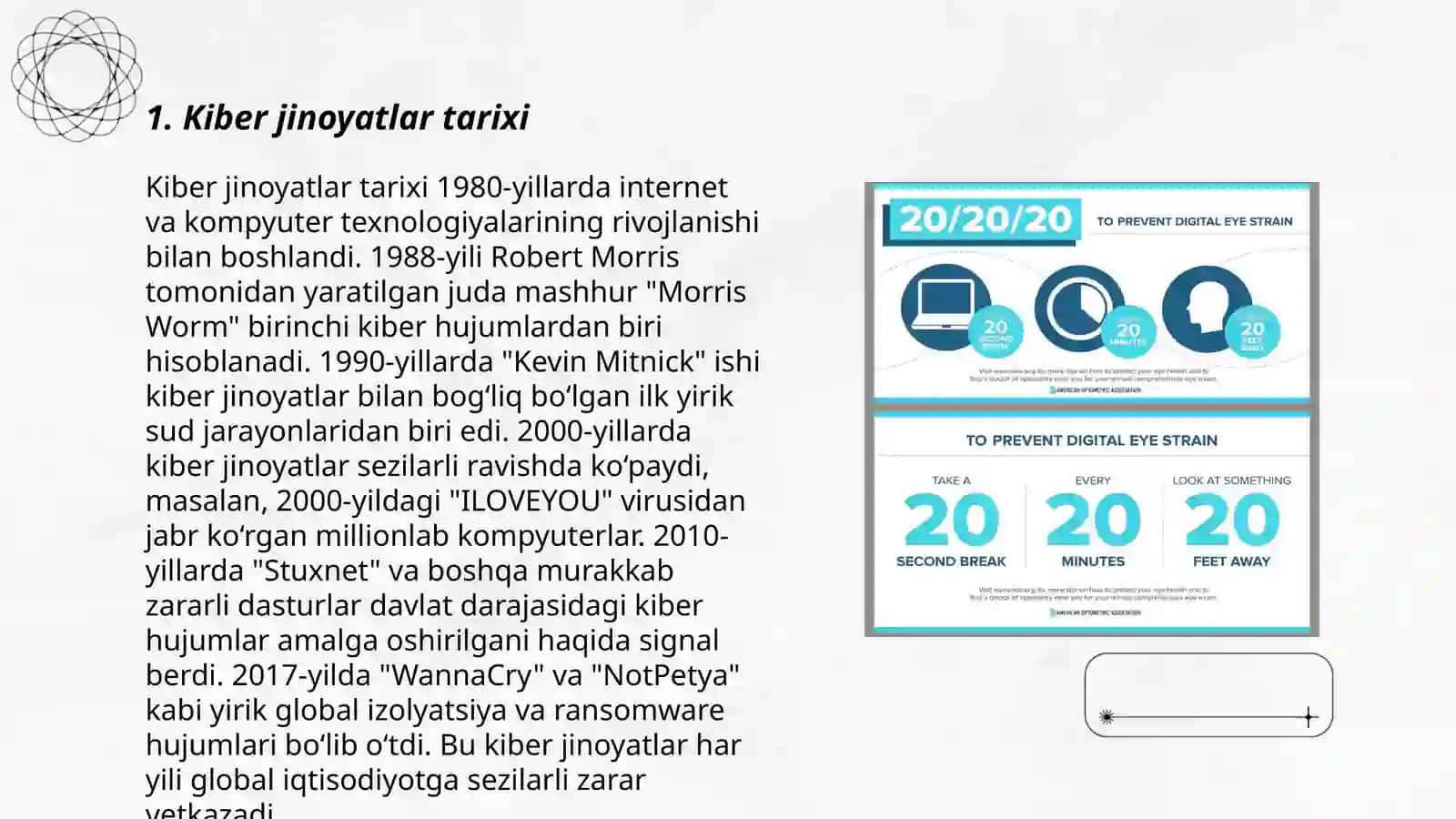 Kiber jinoyatlar va internet jinoyatlari tushunchasi va vujudga kelish omillari 3